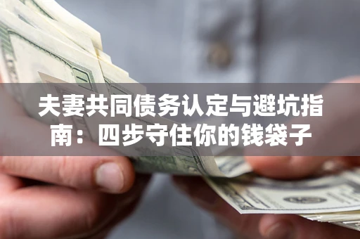 北京夫妻共同债务认定与避坑指南：四步守住你的钱袋子