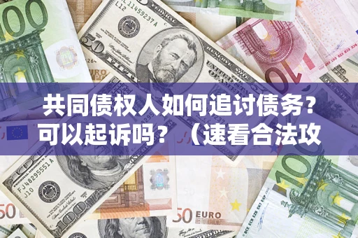 北京共同债权人如何追讨债务？可以起诉吗？（速看合法攻略）