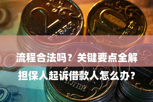 北京

担保人起诉借款人怎么办？流程合法吗？关键要点全解析